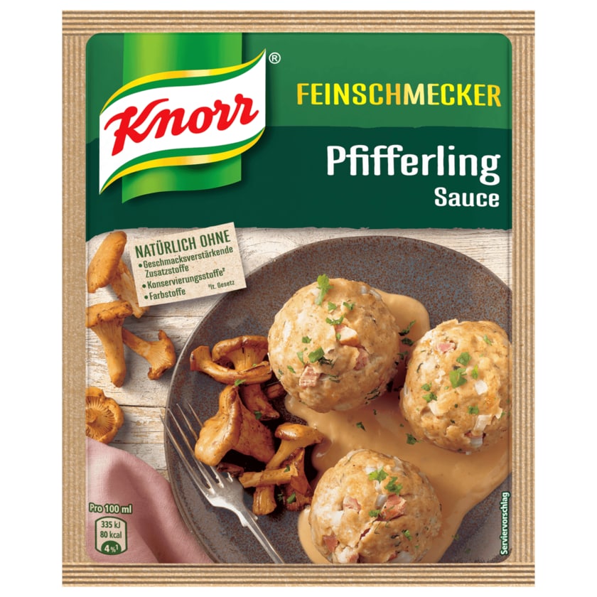 Knorr Feinschmecker Pfifferling-Sauce 250ml